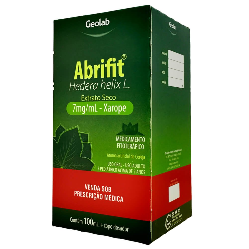 Imagem do produto ABRIFIT 7MG/ML XAROPE 100ML GEOLAB
