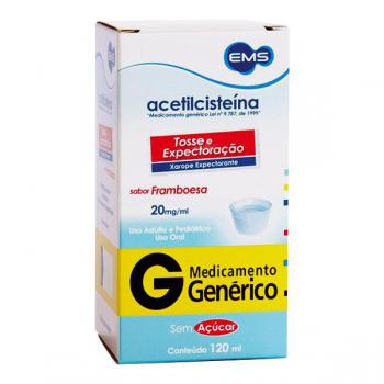 Thumbnail de ACETILCISTEINA 20MG XAROPE INFANTIL 120ML EMS