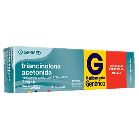 Thumbnail de ACETONIDO TRIANCINOLONA 1MG POMADA 10G GERMED