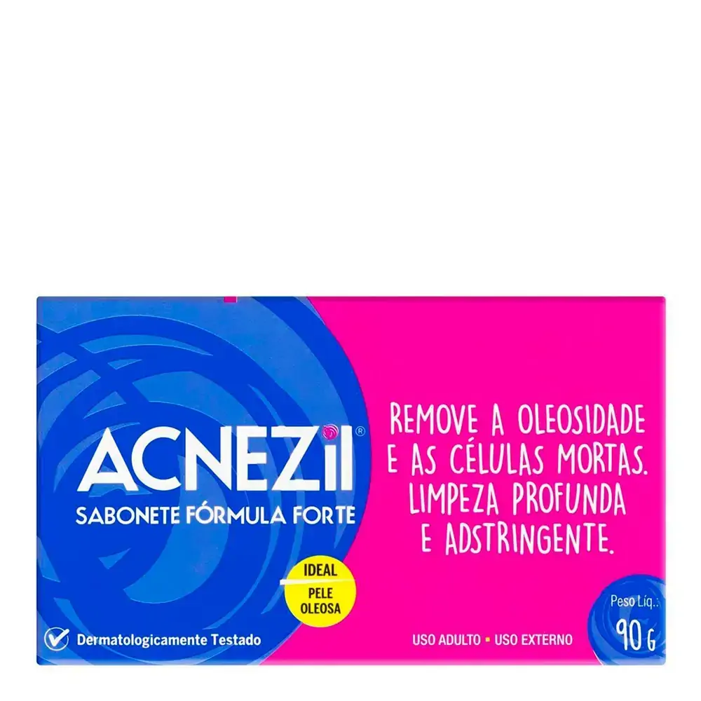 Imagem do produto ACNEZIL SABONETE EM BARRA FORMULA FORTE 90G CIMED