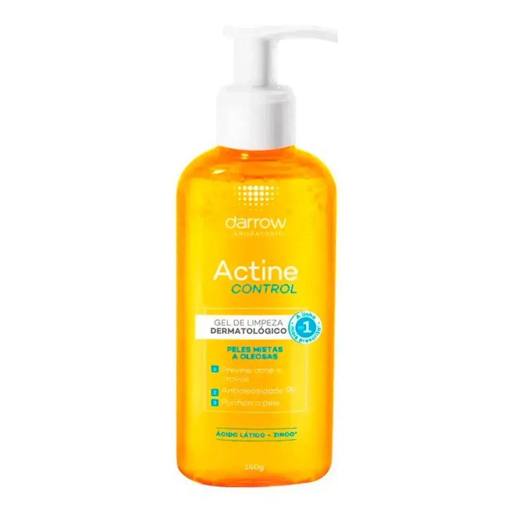 Imagem do produto ACTINE CONTROL GEL DE LIMPEZA PARA PELE 140G DARROW