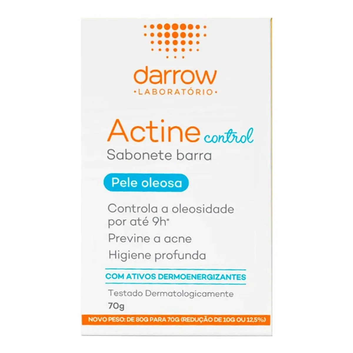 Imagem do produto ACTINE CONTROL SABONETE EM BARRA 70G DARROW