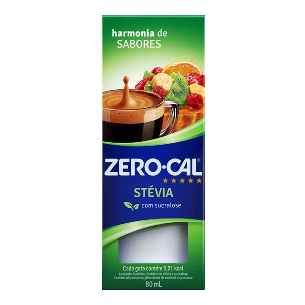 Thumbnail de ADOCANTE ZERO-CAL STEVIA LIQUIDO 80ML