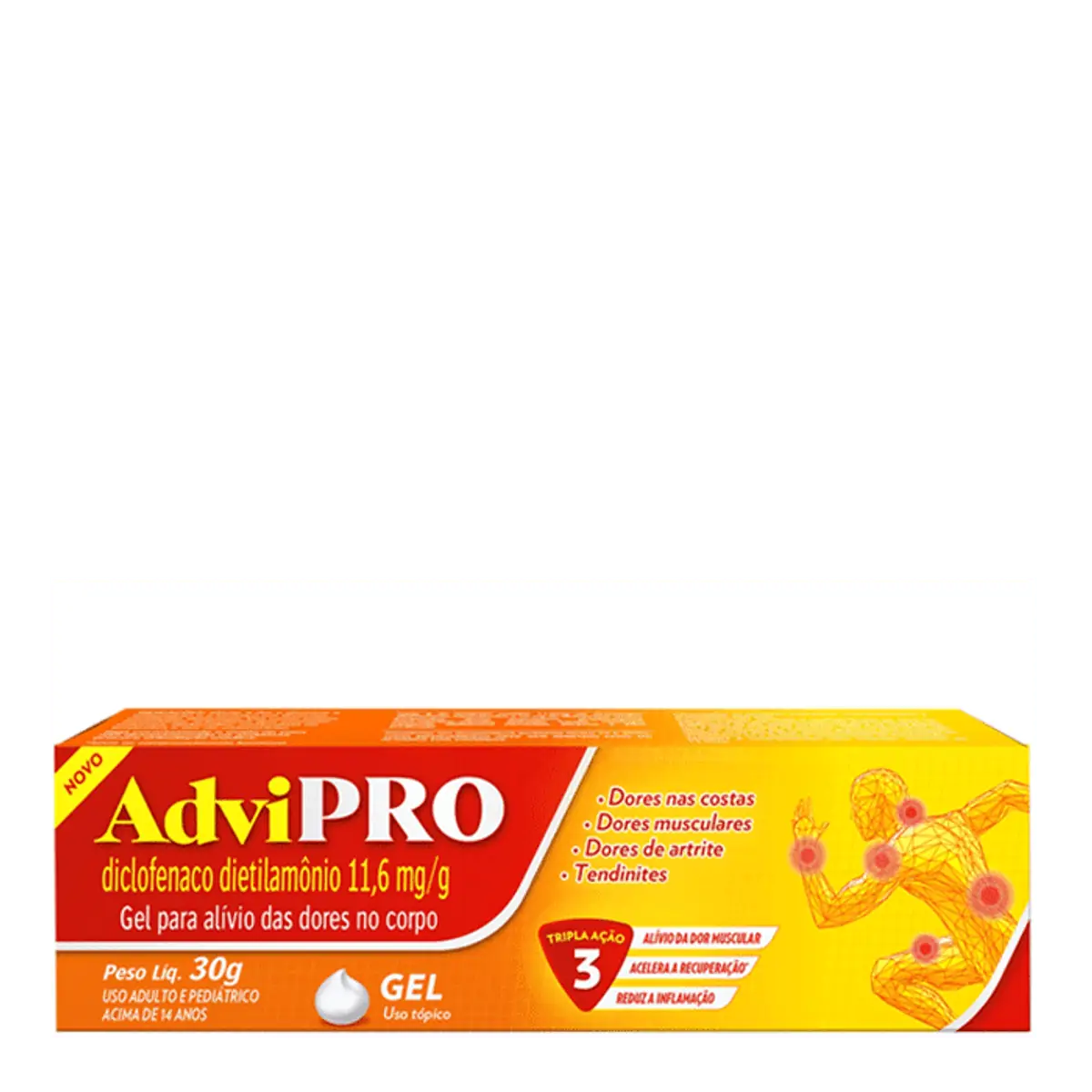 Thumbnail de ADVIPRO EMULGEL 11,6MG/G 30G HALEON