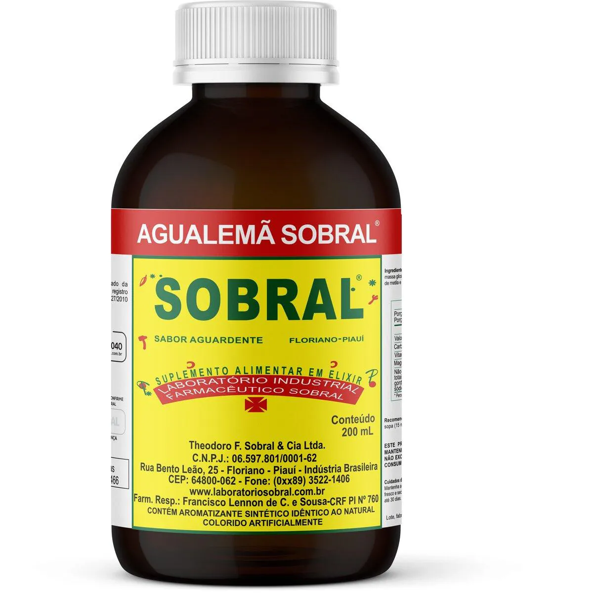 AGUALEMA JALAPA 200ML SOBRAL