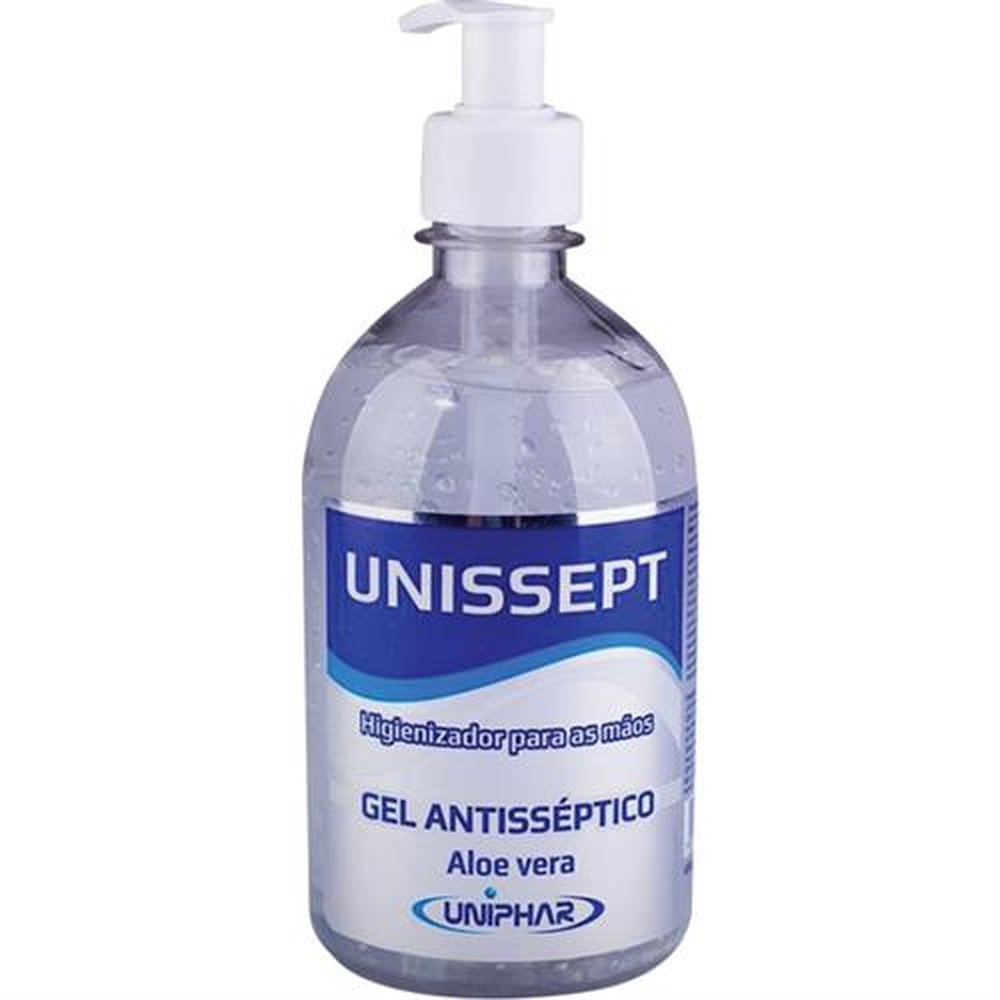Imagem do produto ALCOOL GEL ANTISSEPTICO UNISSEPT UNIPHAR 450G