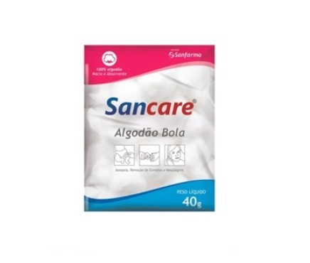 Imagem do produto ALGODAO EM BOLA SANCARE 40G