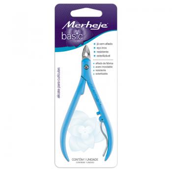 Imagem do produto ALICATE DE CUTICULA MERHEJE AZUL