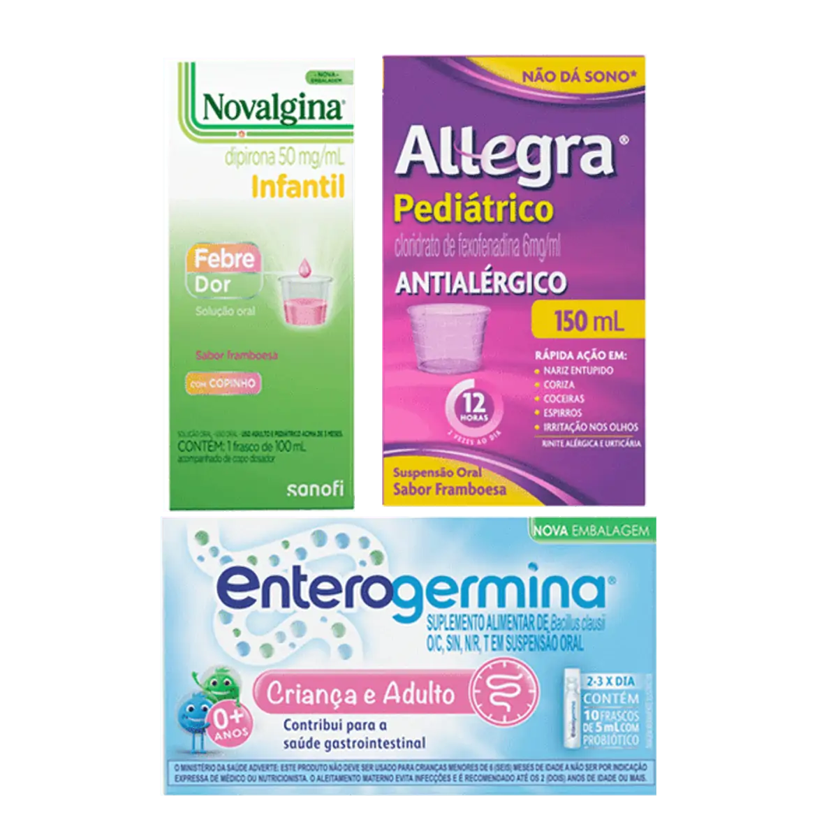 Imagem do produto ALLEGRA PEDIATRICO 6MG/ML SUSPENSAO ORAL 150ML SANOFI