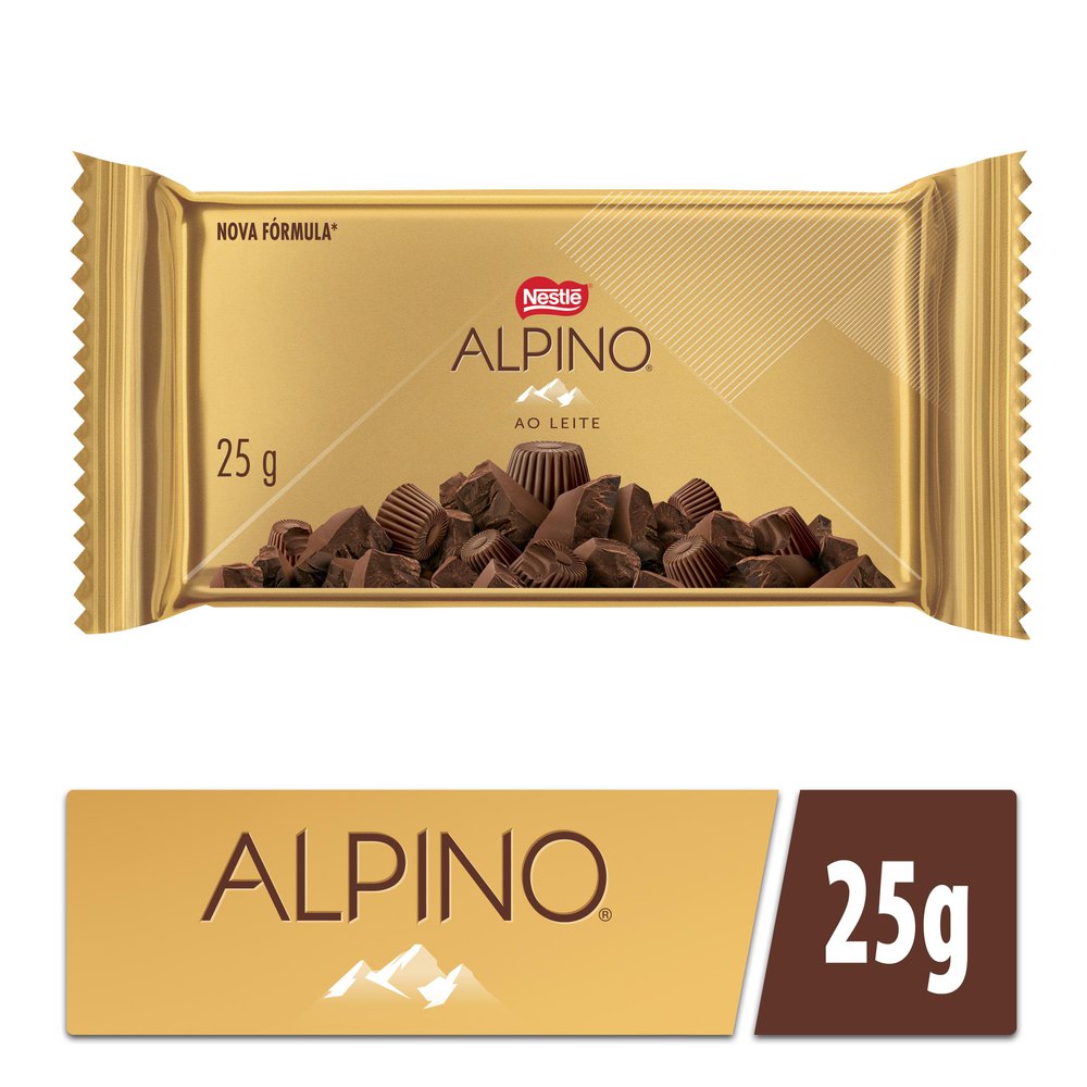Imagem do produto ALPINO CHOCOLATE AO LEITE 25G NESTLE