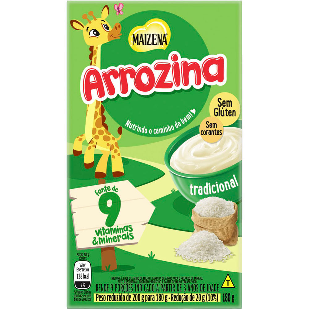 Imagem do produto AMIDO DE MILHO ARROZINA 180G