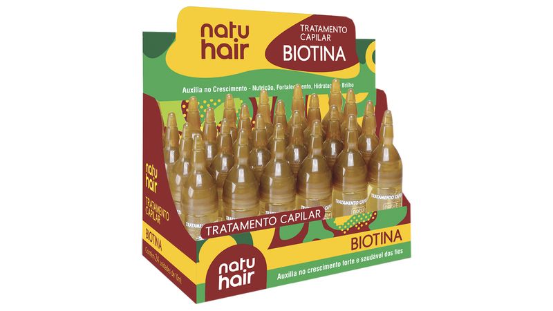 Imagem do produto AMPOLA CAPILAR NATUHAIR BIOTINA 10ML