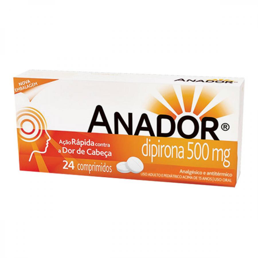 Thumbnail de ANADOR 500MG COM 24 COMPRIMIDOS SANOFI