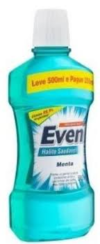 Imagem do produto ANTISSEPTICO BUCAL EVEN MENTA COM ALCOOL 500ML
