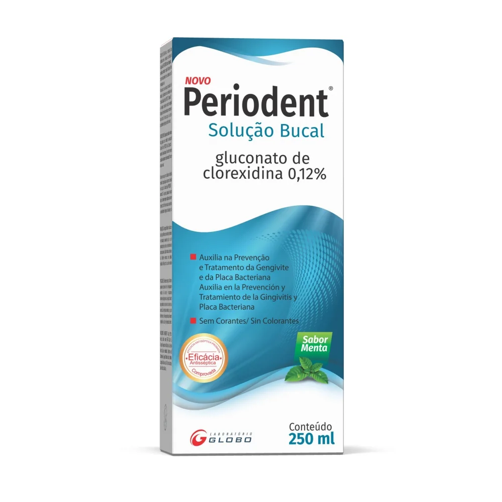 Imagem do produto ANTISSEPTICO BUCAL PERIODENTAL COM ALCOOL 250ML