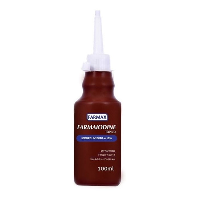 Imagem do produto ANTISSEPTICO FARMAIODINE PVPI 10% 100ML