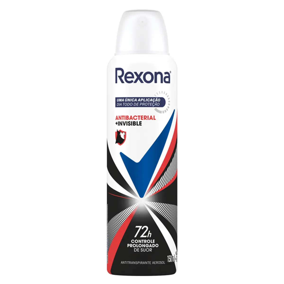 Imagem do produto ANTITRANSPIRANTE AEROSSOL ANTIBACTERIAL E INVISIBLE REXONA 150ML