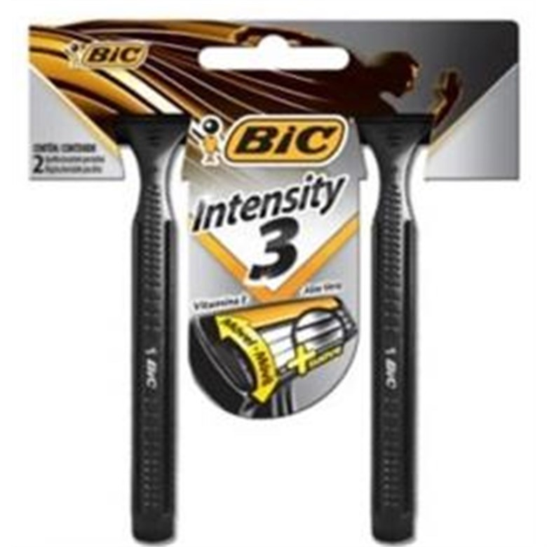 Imagem do produto APARELHO DE BARBEAR BIC 3 INTENSITY COM 2 UNIDADES