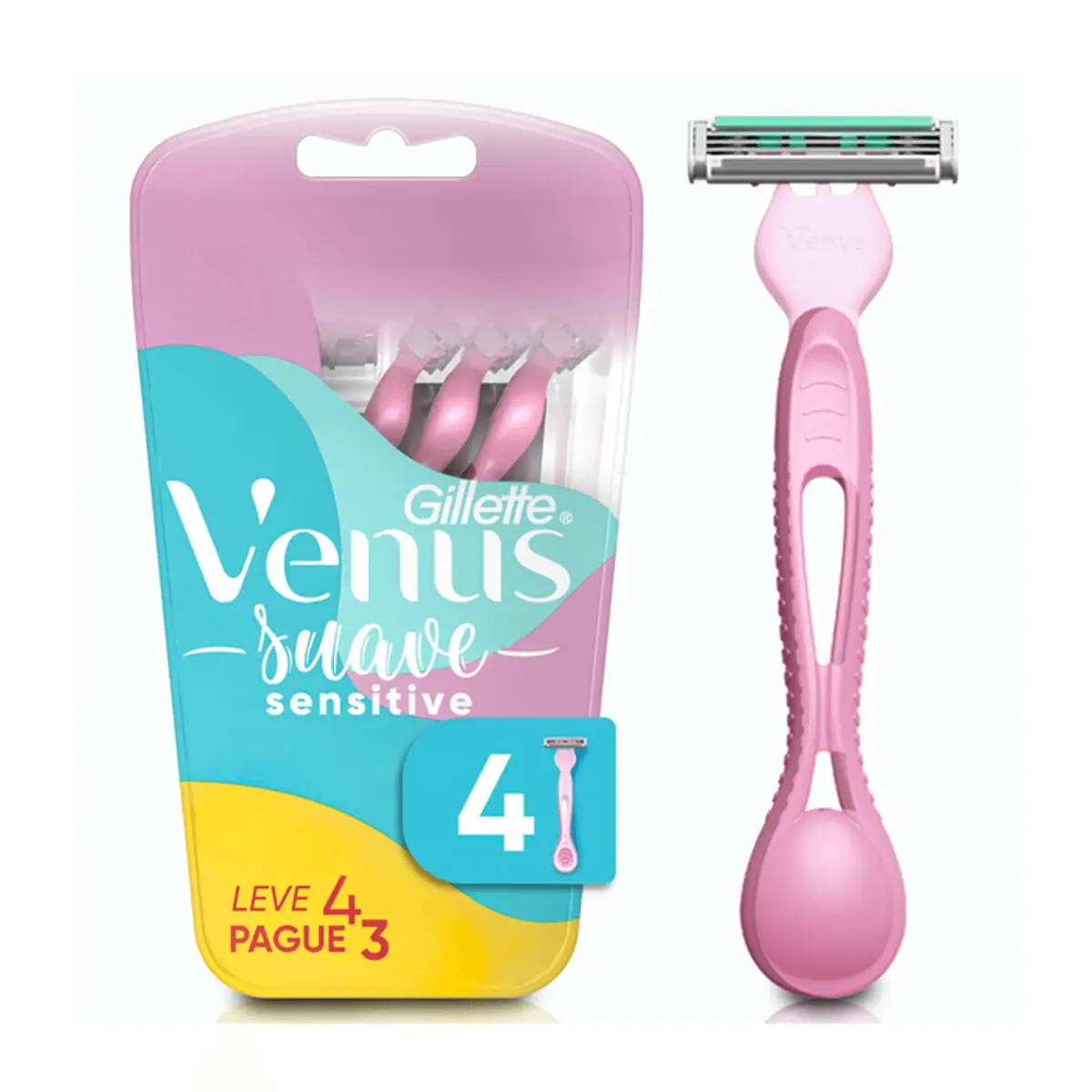 APARELHO DE BARBEAR VENUS SENSITIVE LEVE 4 PAGUE 3