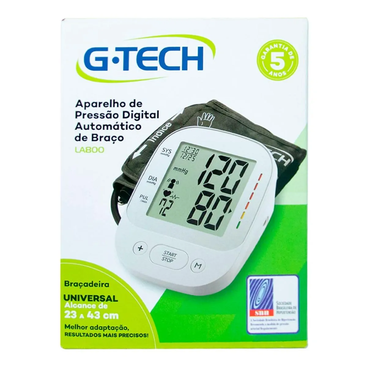 Imagem do produto APARELHO DE PRESSAO DIGITAL DE BRACO LA800 G-TECH