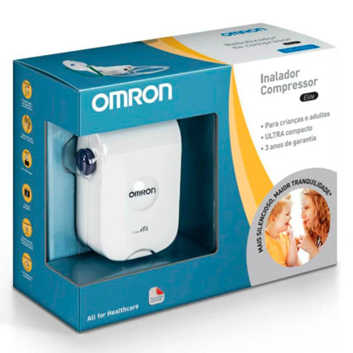 Imagem do produto APARELHO INALADOR OMRON COMPRESSOR NE-C803