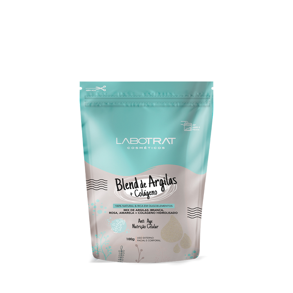 Imagem do produto ARGILA BLEND LABOTRAT COM COLAGENO 100G