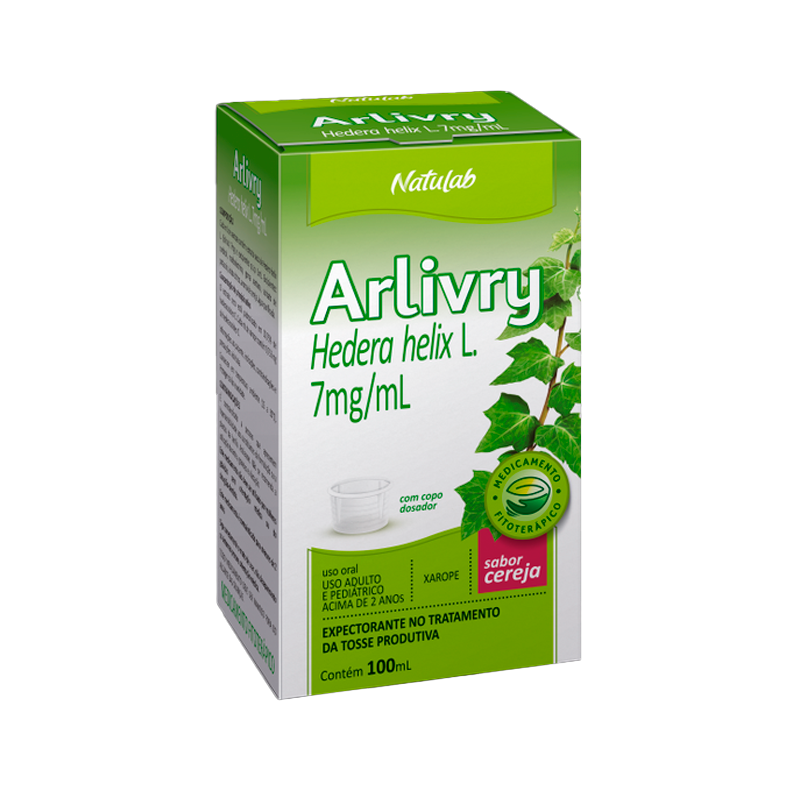 Imagem do produto ARLIVRY 7MG/ML XAROPE 100ML SABOR CEREJA NATULAB
