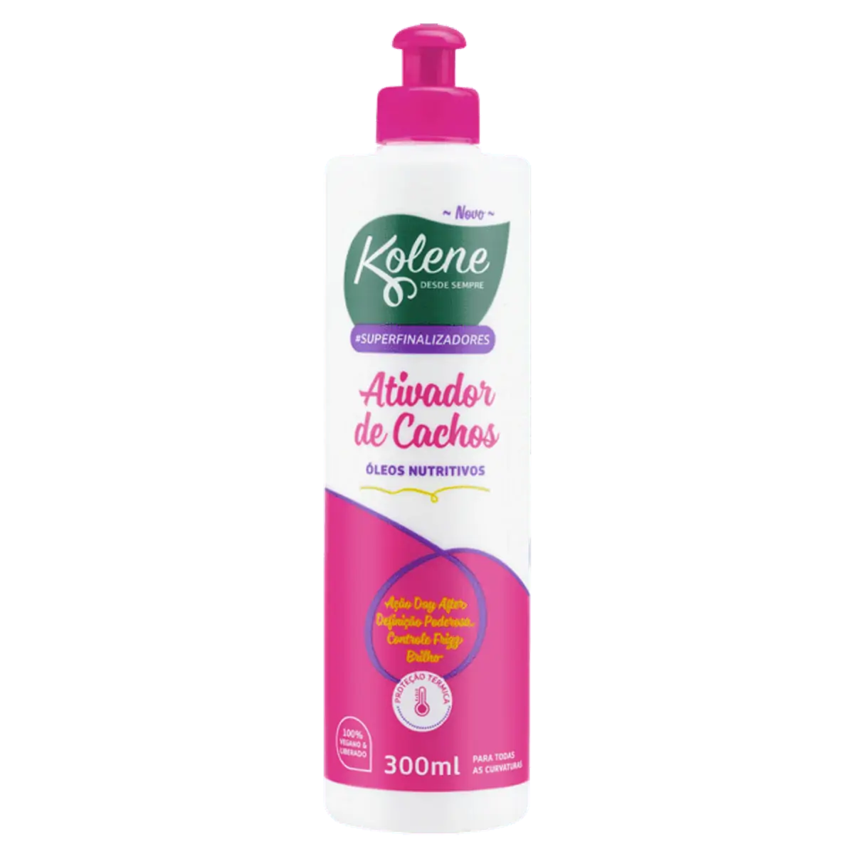 Thumbnail de ATIVADOR DE CACHOS KOLENE OLEOS NUTRITIVOS 300ML