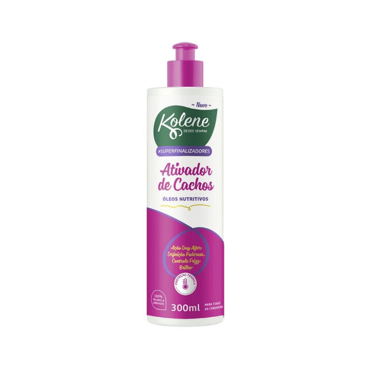 Imagem do produto ATIVADOR DE CACHOS KOLENE OLEOS NUTRITIVOS 300ML
