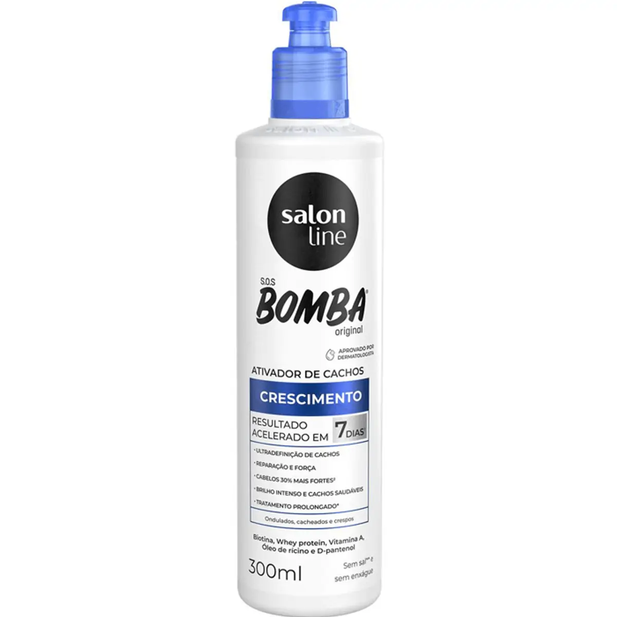 Imagem do produto ATIVADOR DE CACHOS SALON LINE SOS BOMBA ORIGINAL 300ML