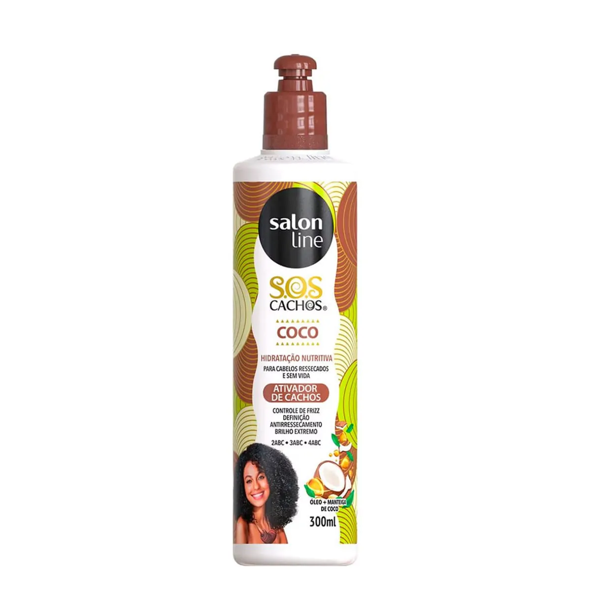Thumbnail de ATIVADOR DE CACHOS SALON LINE S.O.S COCO 300ML