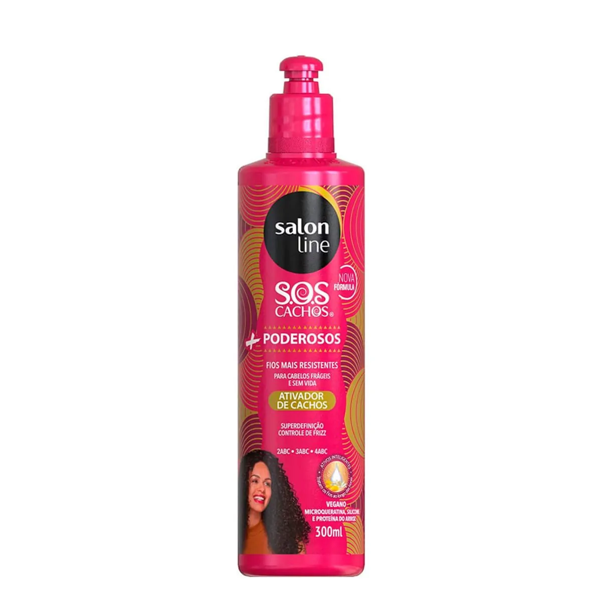 Imagem do produto ATIVADOR DE CACHOS SALON LINE SOS MAIS PODEROSOS 300ML