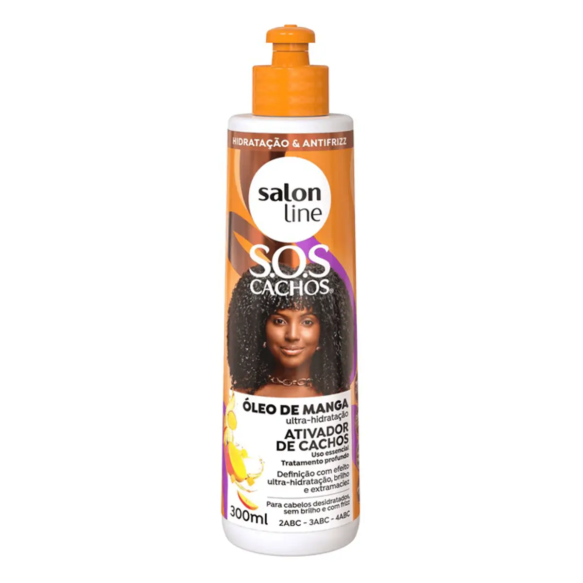 Imagem do produto ATIVADOR DE CACHOS SALON LINE SOS TRADICIONAL MANGA 300ML