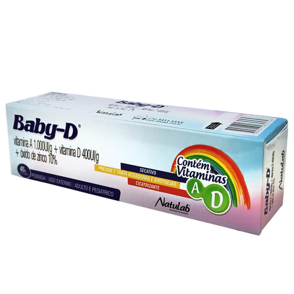 Imagem do produto BABY D POMADA 45G NATULAB