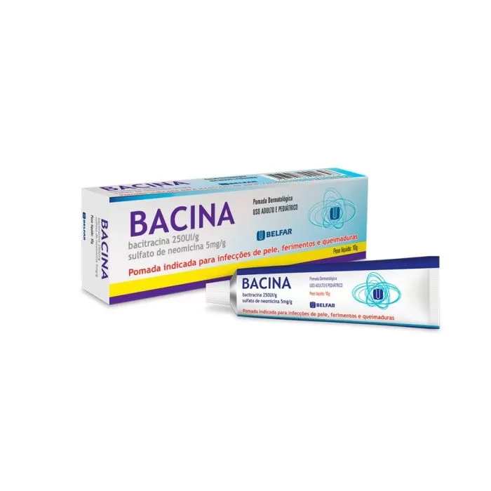 Imagem do produto BACINA 5MG+250UI POMADA 10G BELFAR