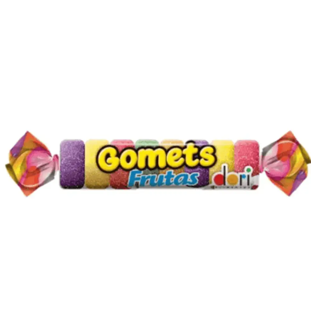 Thumbnail de BALA DE GOMA GOMETS TUBO FRUTAS 32GR