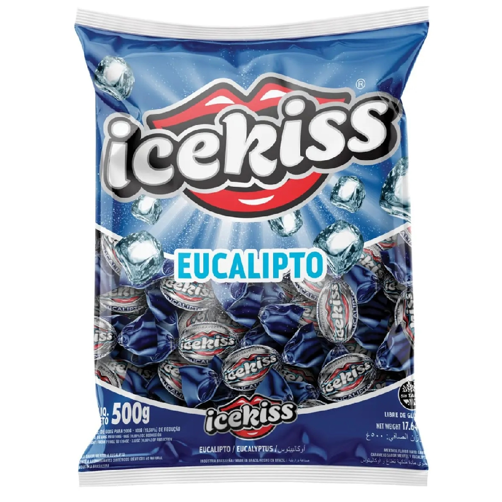 Imagem do produto BALA DURA ICEKISS EUCALIPTO 500G