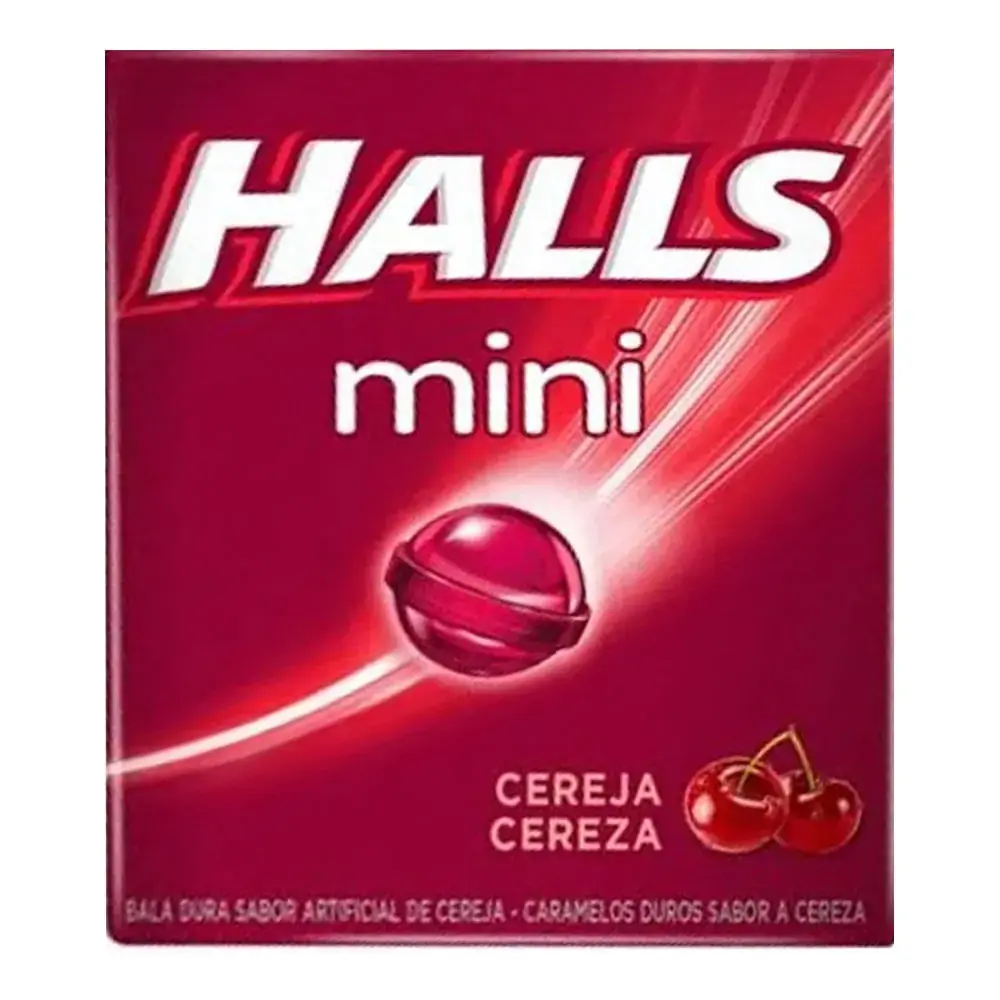 Imagem do produto BALA HALLS MINI CEREJA 270G