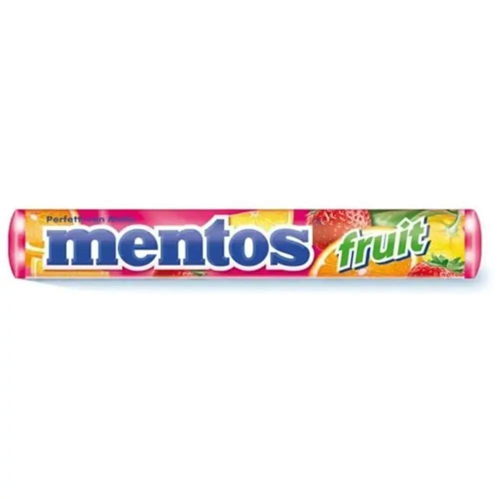 Imagem do produto BALA MENTOS FRUIT COM 1 UNIDADE