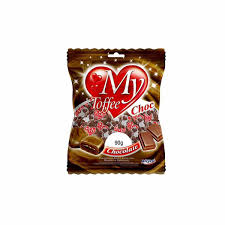 Imagem do produto BALA MY TOFFEE CHOCOLATE COM CHOCOLATE 90G