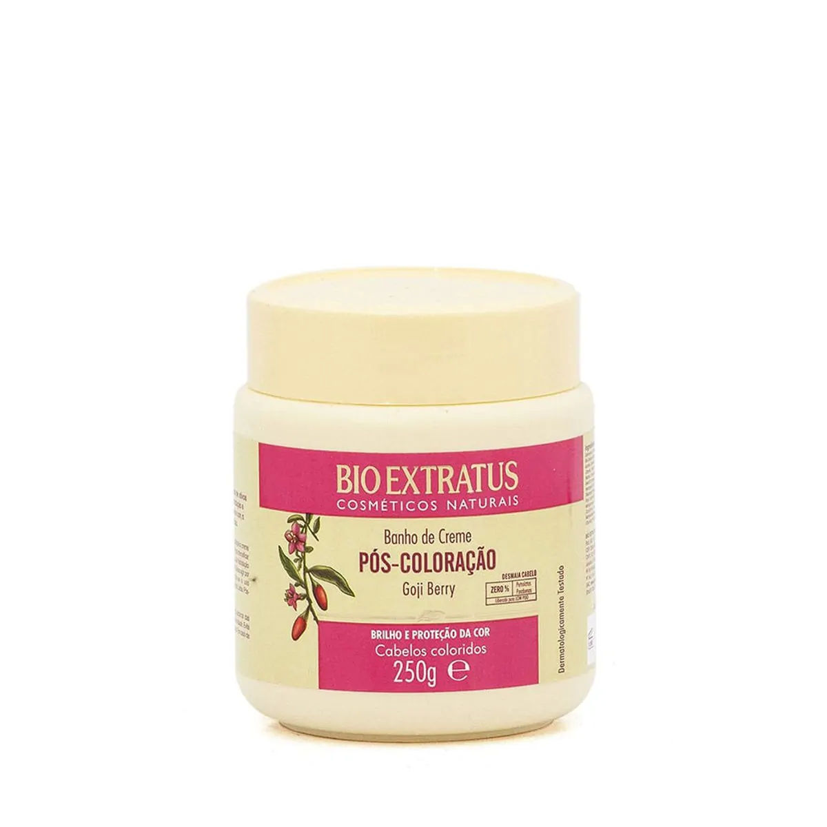 BANHO DE CREME BIO EXTRATUS POS-COLORACAO 250G