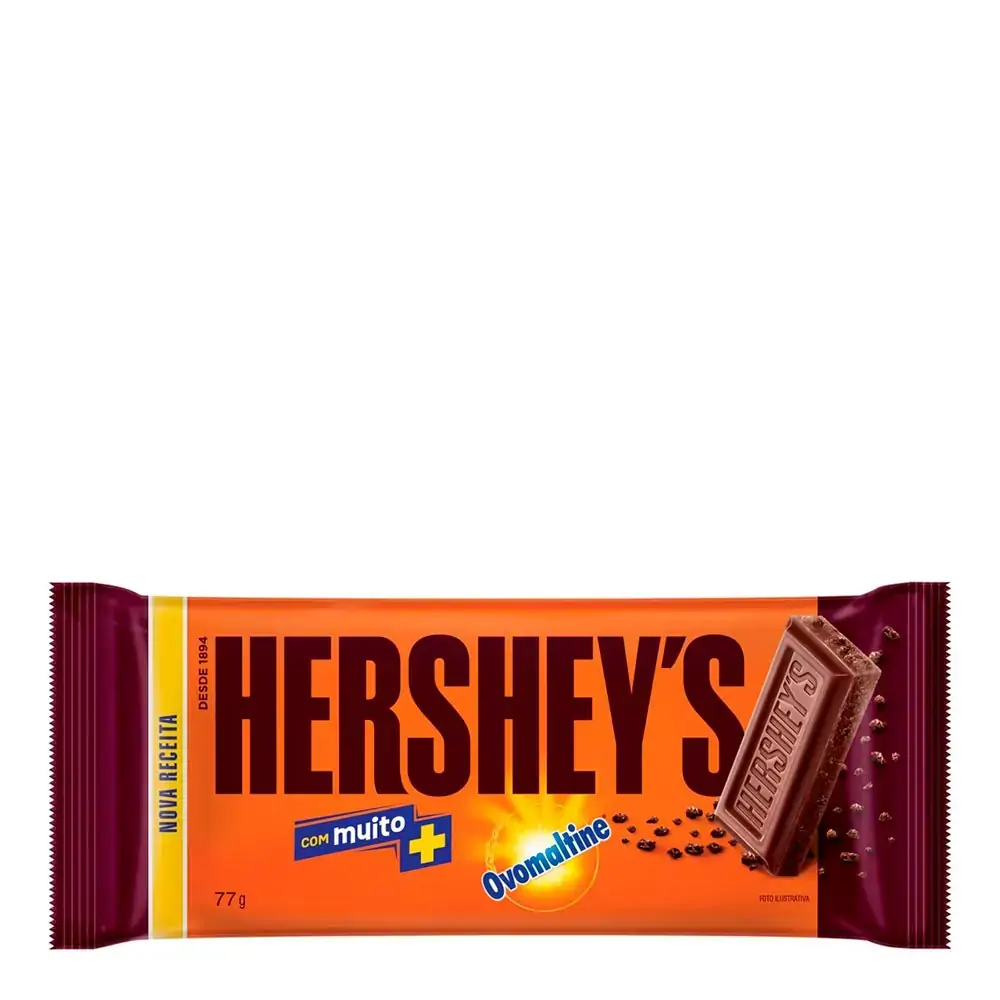 Imagem do produto BARRA DE CHOCOLATE HERSHEYS OVOMALTINE 77G