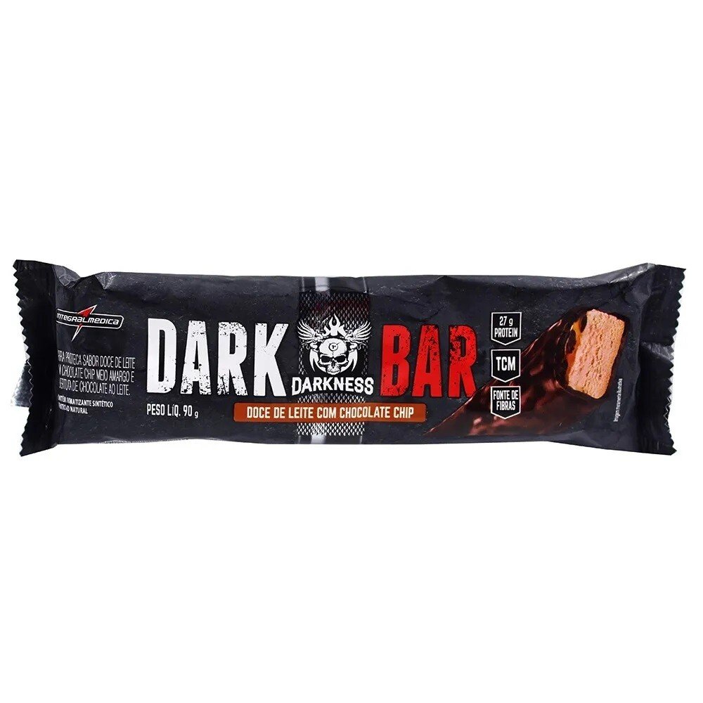 Imagem do produto BARRA DE PROTEINA DARK BAR DARKNESS DOCE DE LEITE 90G