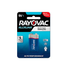 Imagem do produto BATERIA ALCALINA 9V RAYOVAC