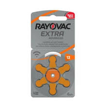 Imagem do produto BATERIA AUDITIVA RAYOVAC TAMANHO 13 COM 6 UNIDADES