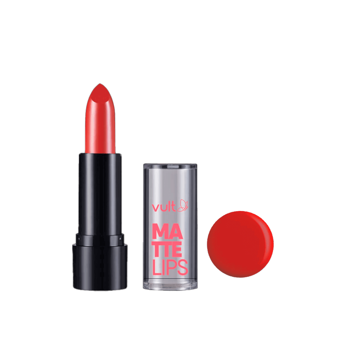 Imagem do produto BATOM MATTE VULT MAKE LIPS COR VERMELHO CARMIM 3,8G