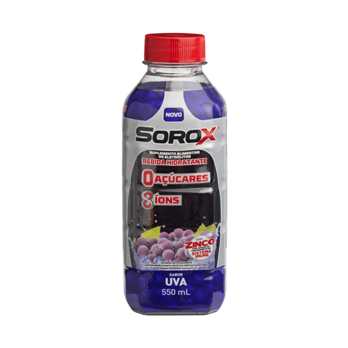 Imagem do produto BEBIDA ISOTONICA SOROX SABOR UVA 550ML