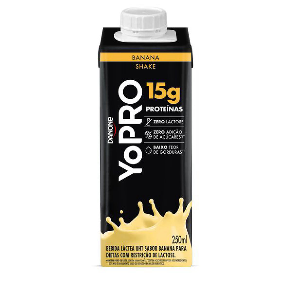 Thumbnail de BEBIDA LACTEA YOPRO UHT SABOR BANANA 15G PROTEINA 250ML