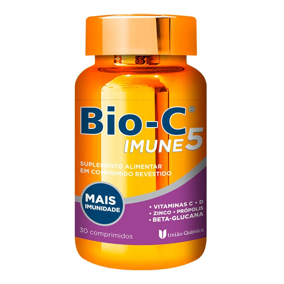Thumbnail de BIO C IMUNE 5 COM 30 COMPRIMIDOS UNIAO QUIMICA