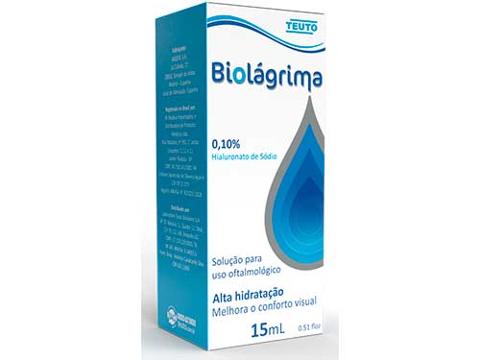Imagem do produto BIOLAGRIMA 0,10% SOLUCAO 15ML TEUTO